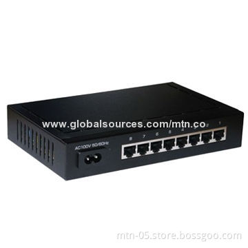 8-port Dump Gigabit Desktop Switch with Auto MDI/MDIX